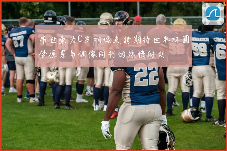 韦世豪为C罗呐喊支持期待世界杯圆梦愿景与偶像同行的热情时刻